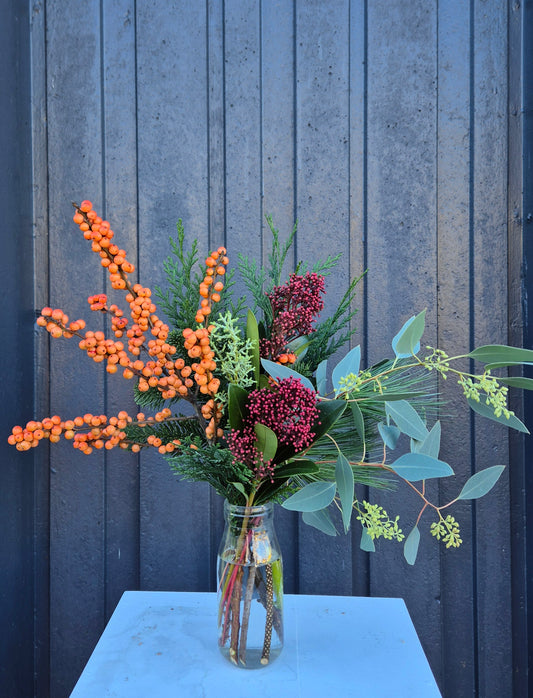 Festive Bud Vase